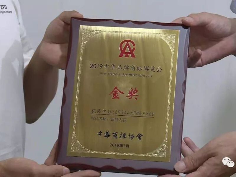 恭喜！巨野大蒜荣获“2019中华品牌商标博览会金奖”